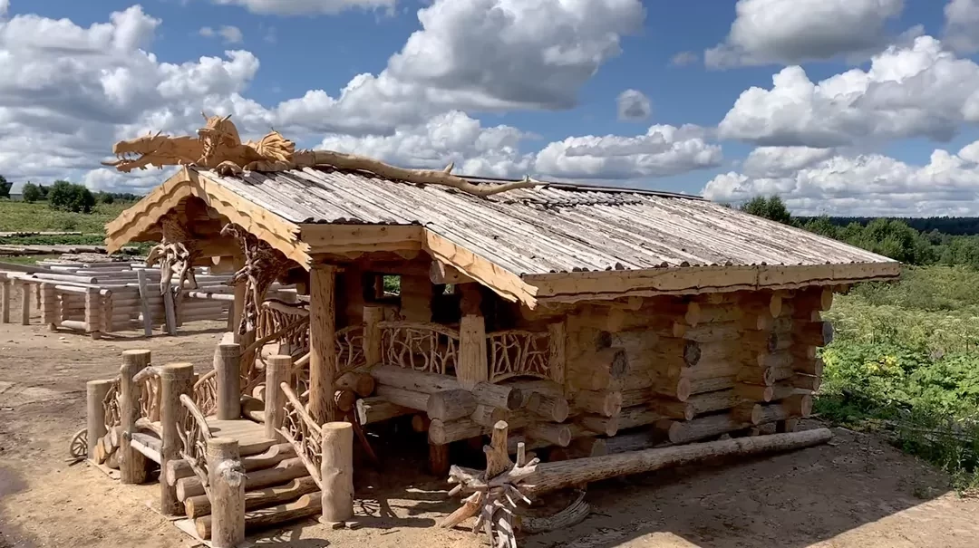3D модели деревянных домов