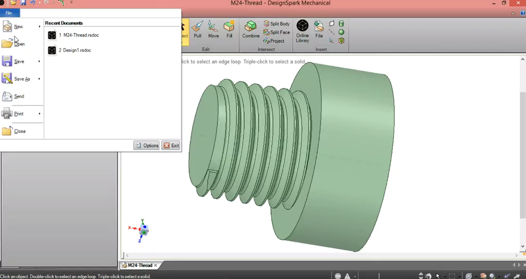 DesignSpark Mechanical — программа для CAD-моделирования