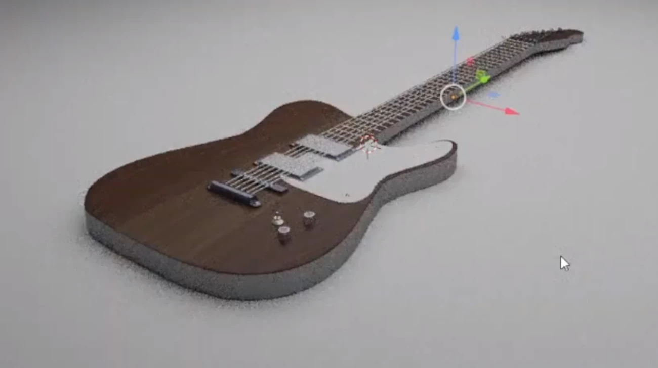 3D модели музыкальных инструментов